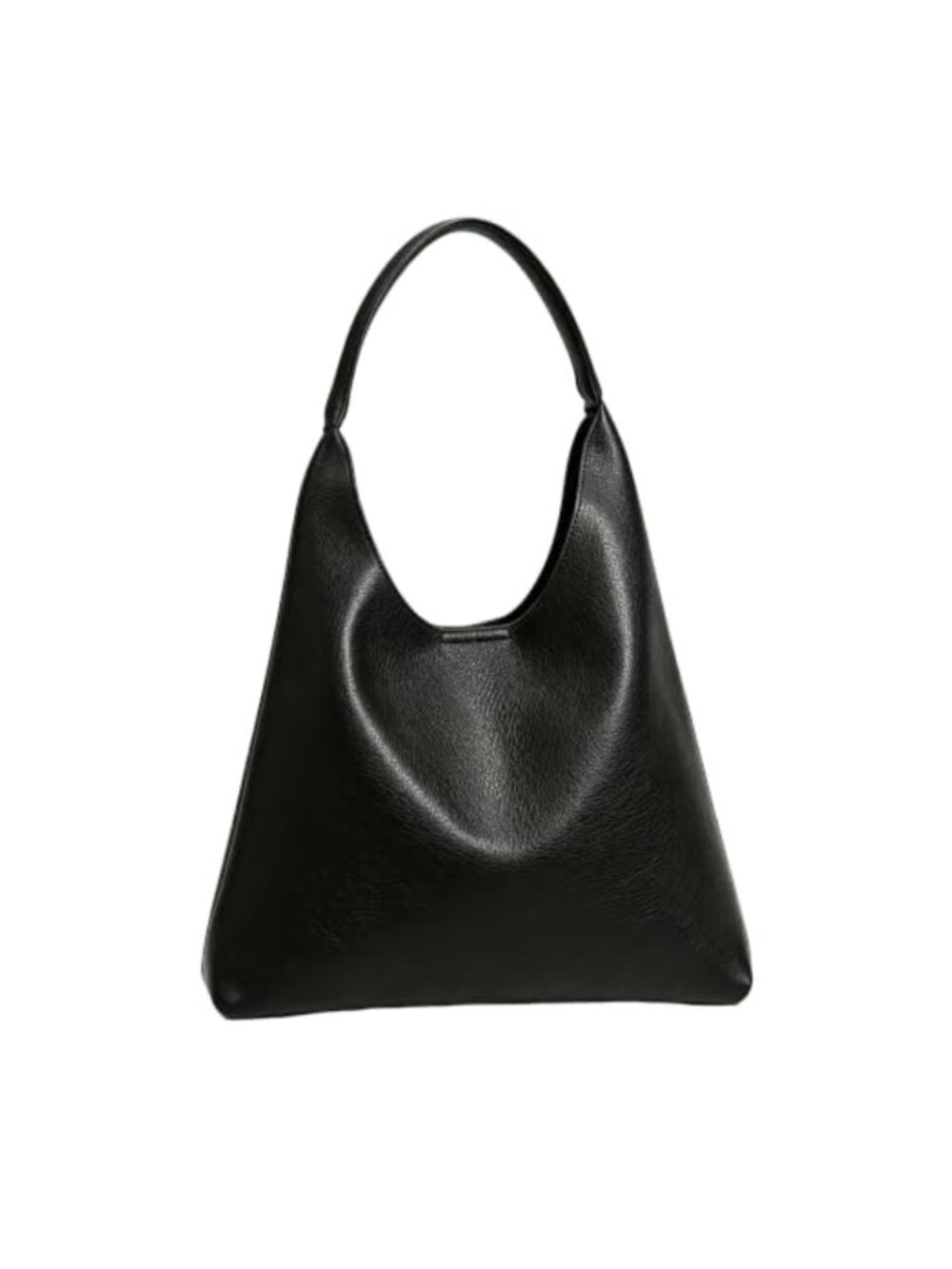 Slouchy Hobo Shoulder Bag Faux Suede Vegan Leather Women